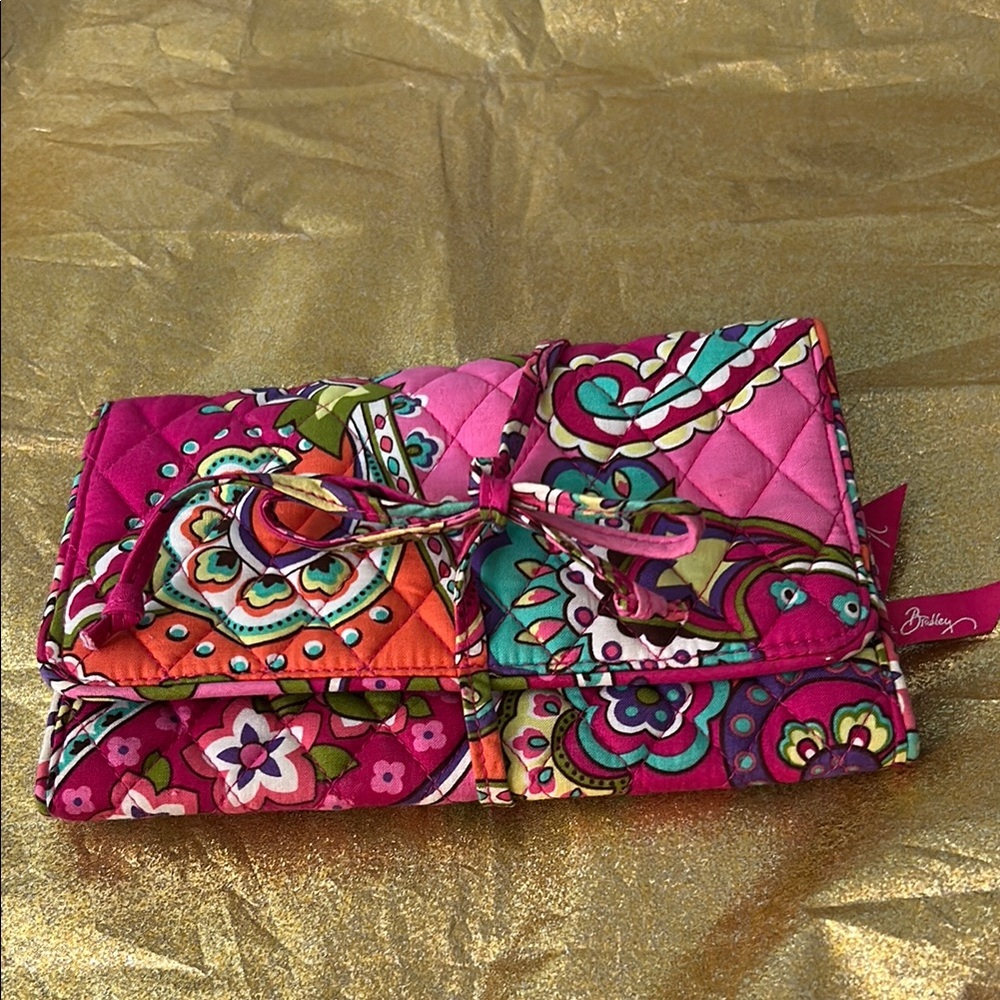 Colorful Quilted JewelryBag by Vera Bradley